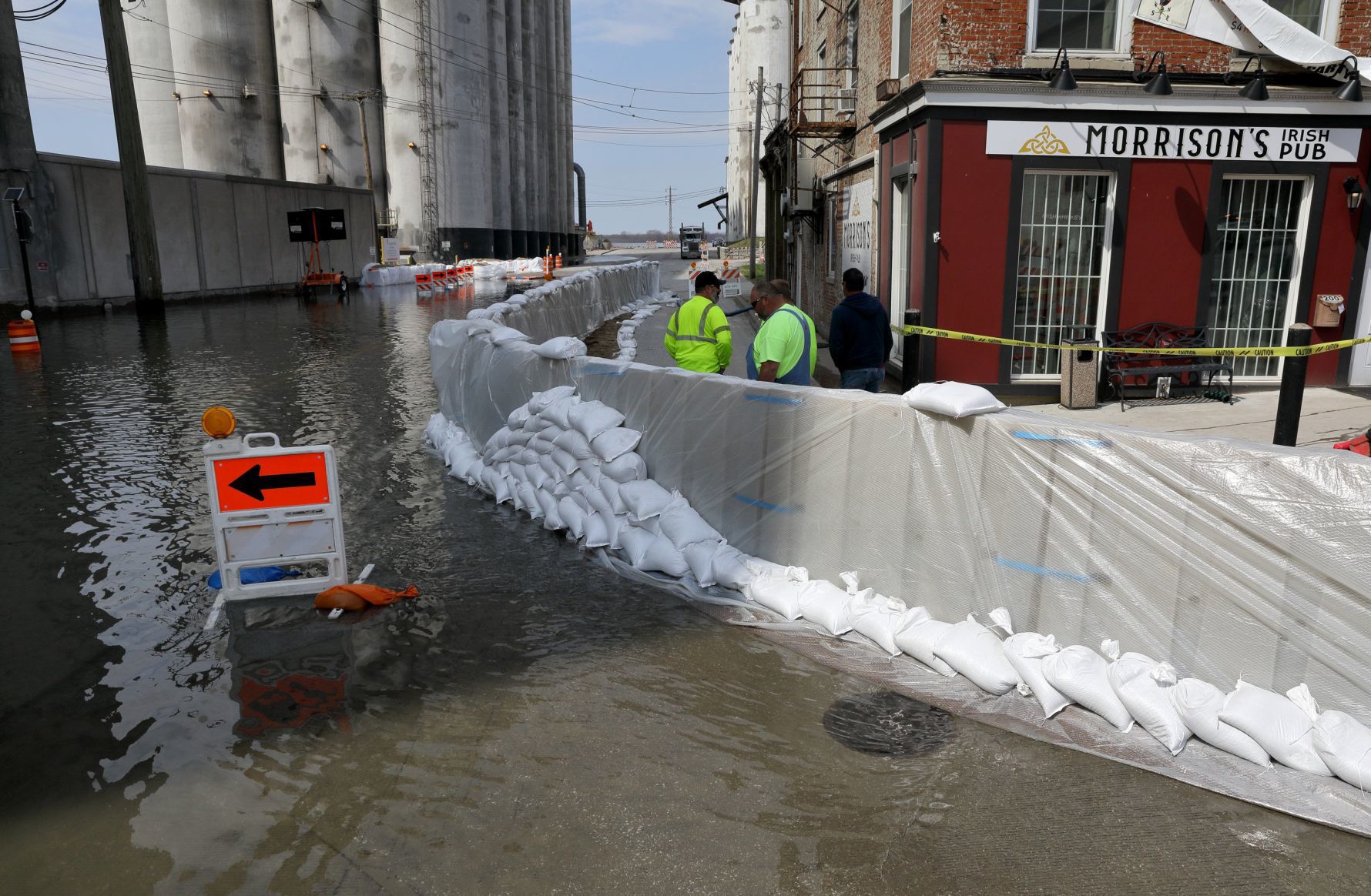 Flooding in Alton